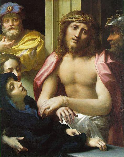 Correggio Christ presented to the People oil painting image