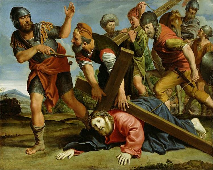 Domenichino The Way to Calvary oil painting picture