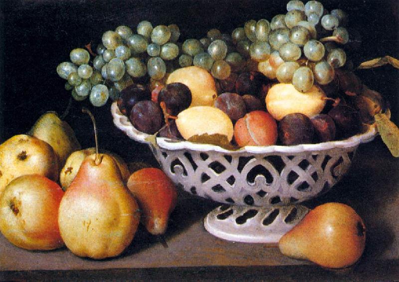 Galizia,Fede Maiolica Basket of Fruit Germany oil painting art