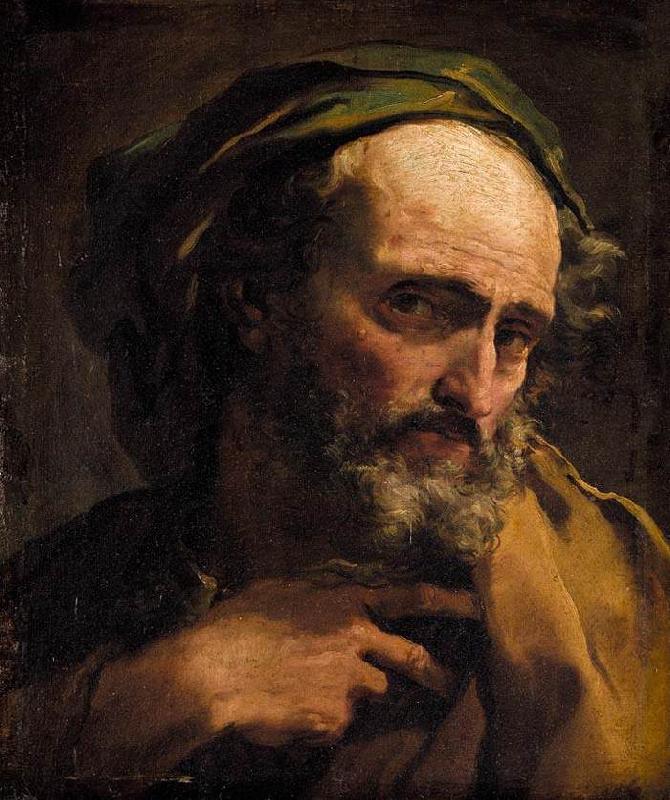 Gandolfi,Gaetano Study of a Bearded Man oil painting picture