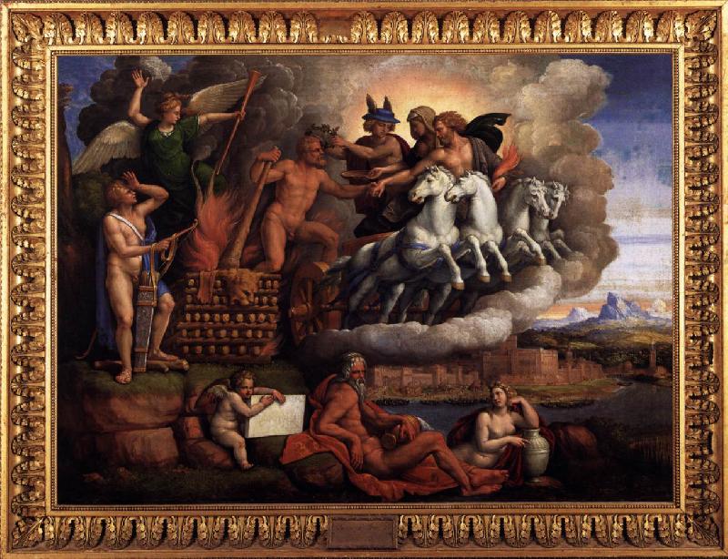 Garofalo Apotheosis of Hercules oil painting image