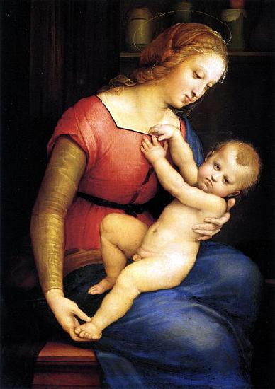 Raphael Madonna d'Orleans oil painting image