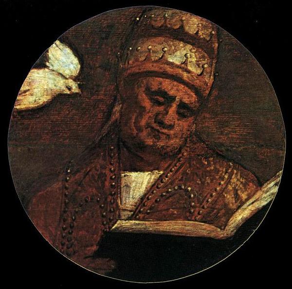 Titian St Gregory the Great Germany oil painting art