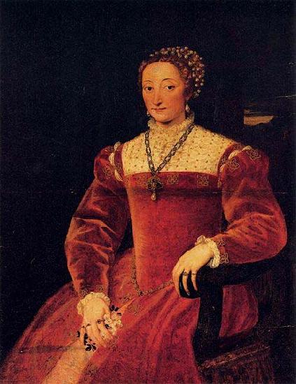 Titian Giulia Varano, Duchess of Urbino Germany oil painting art