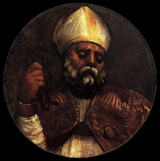 Titian St Ambrose oil painting picture