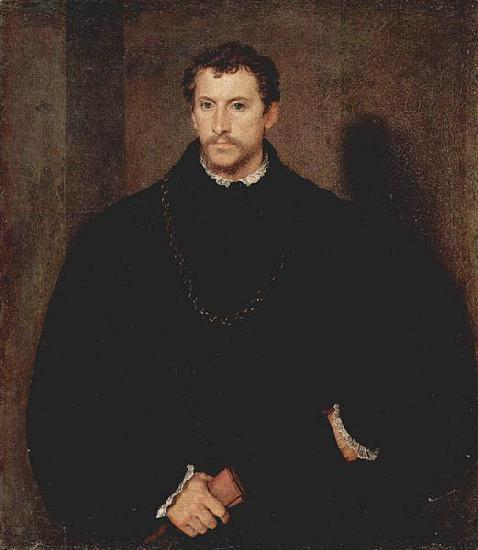 Titian Portrat eines jungen Mannes oil painting picture