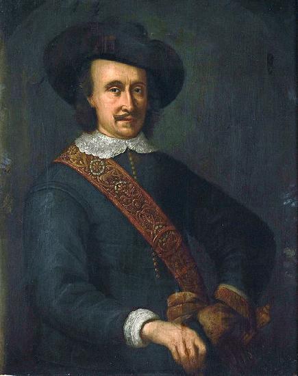 Anonymous Cornelis van der Lijn Gouverneur-generaal oil painting picture