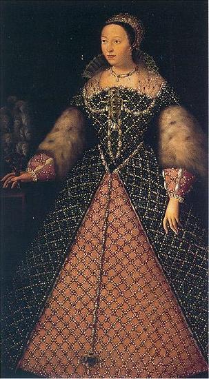 Anonymous Portrait of Caterina de' Medici Germany oil painting art