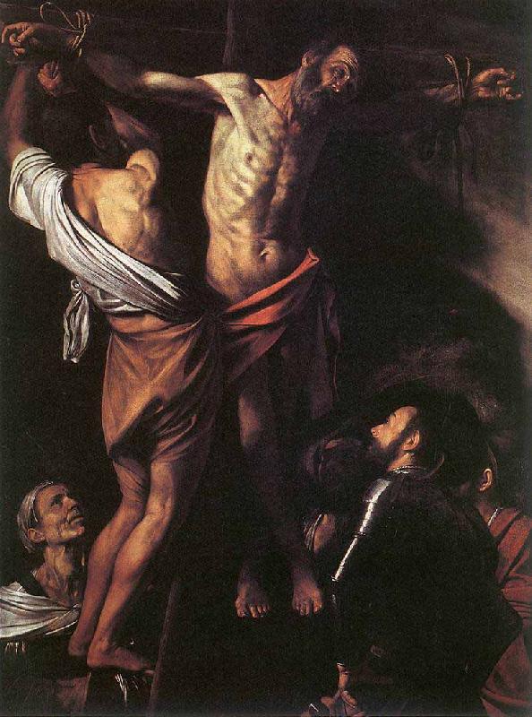 Caravaggio Crucifixion of Saint Andrew oil painting image