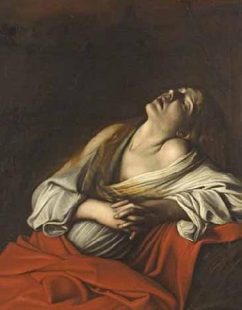 Caravaggio Mary Magdalen in Ecstasy oil painting image