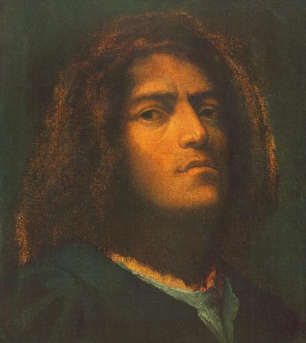 Giorgione portrait Germany oil painting art