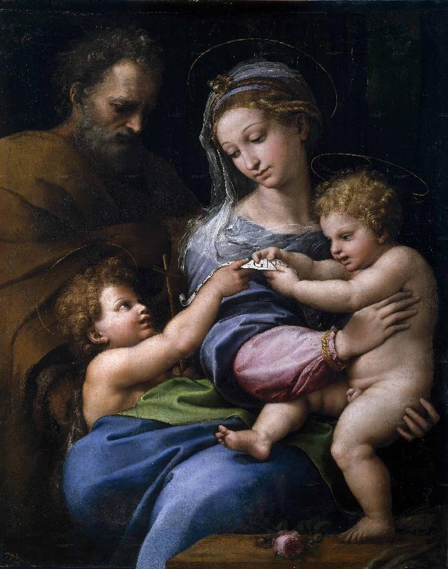 Raphael Madonna of the Rose oil painting image