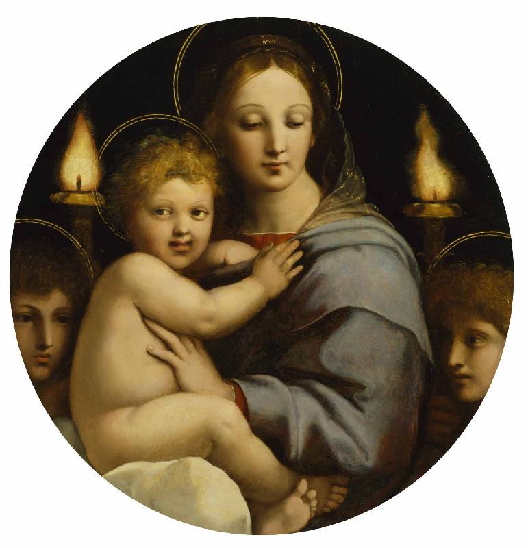Raphael Madonna of the Candelabra oil painting image