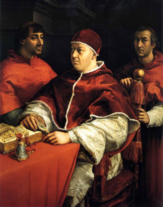 Raphael Portrait of Leo X oil painting image