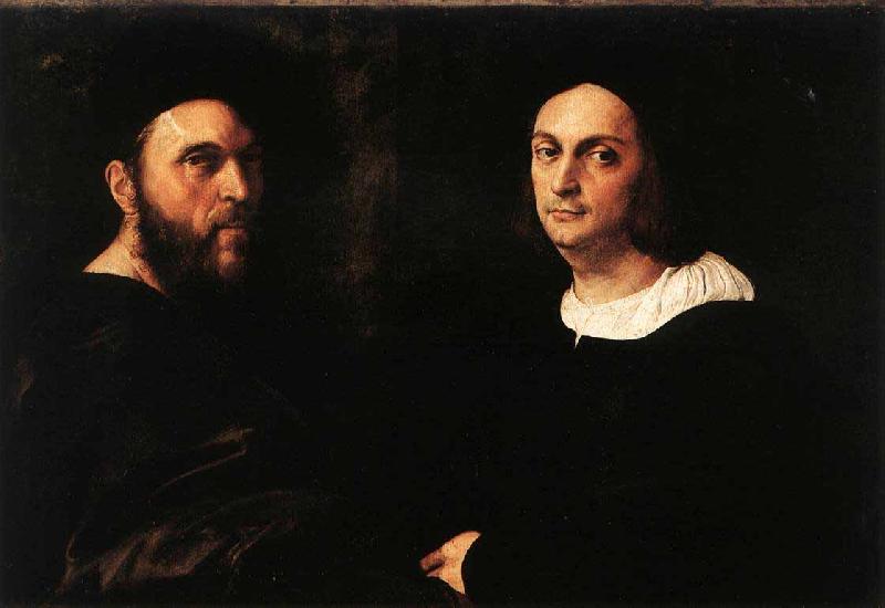 Raphael Portrait of Andrea Navagero and Agostino Beazzano Germany oil painting art