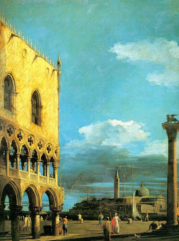 Canaletto The Piazzetta- Looking South Germany oil painting art
