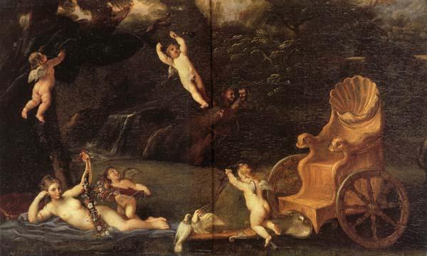 Domenichino Detail of  The Repose of Venus Germany oil painting art