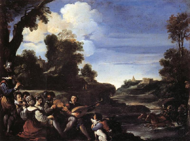 GUERCINO Concert Champetre Germany oil painting art