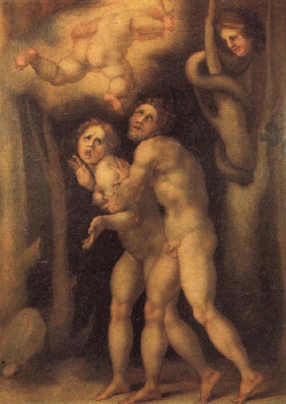 Pontormo The Fall of Adam and Eve Germany oil painting art