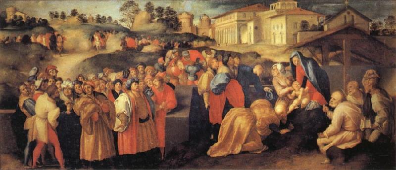 Pontormo The Adoration of the Magi Germany oil painting art