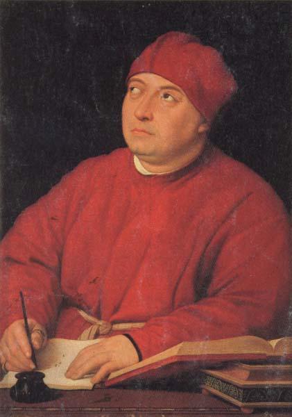 Raphael Portrait of Tommaso Inghirami oil painting image