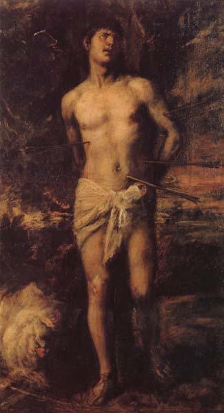 Titian St.Sebastian oil painting image