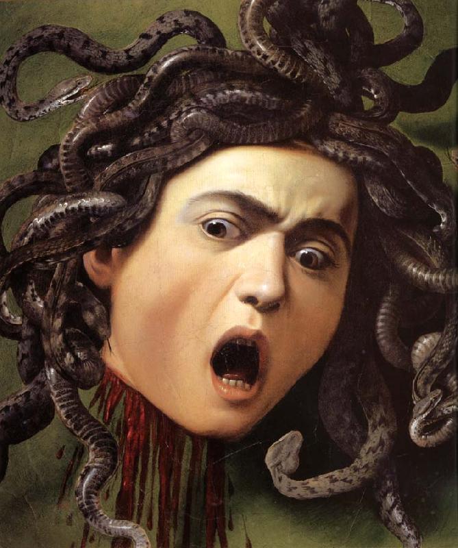 Caravaggio Medusa Germany oil painting art