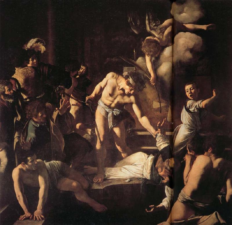 Caravaggio Martyrdom of St.Matthew Germany oil painting art