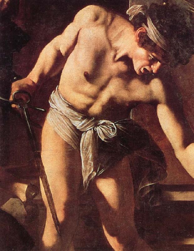 Caravaggio Details of Martyrdom of St.Matthew Germany oil painting art