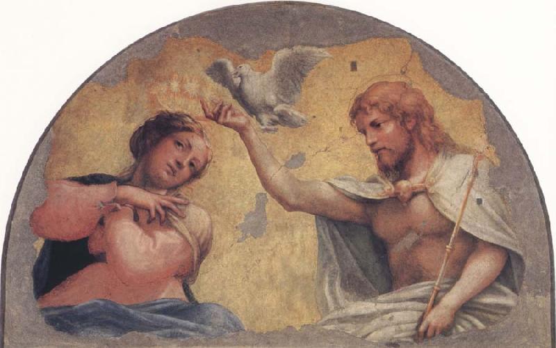 Correggio Coronation of the Virgin Germany oil painting art