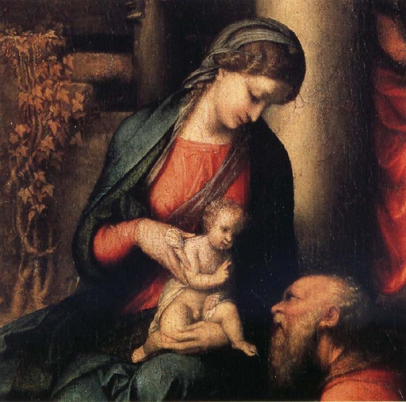 Correggio Details of Adoration of the Magi oil painting picture
