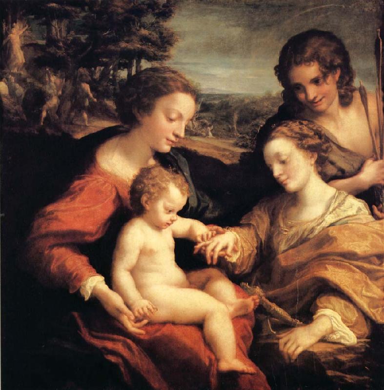 Correggio Wedding of Saint Catherine Germany oil painting art