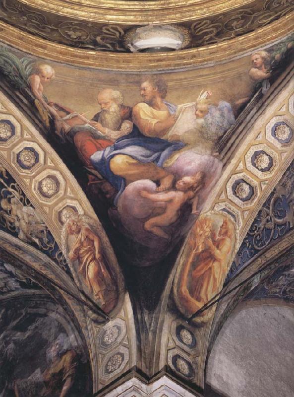 Correggio Pendentive with Saint Jerome and Saint Mattehew Germany oil painting art