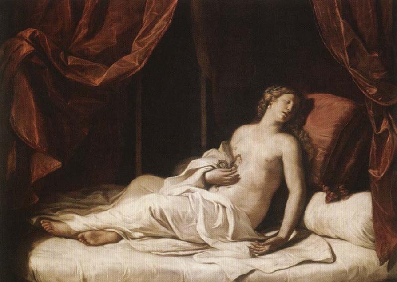 GUERCINO The Dying Cleopatra oil painting image