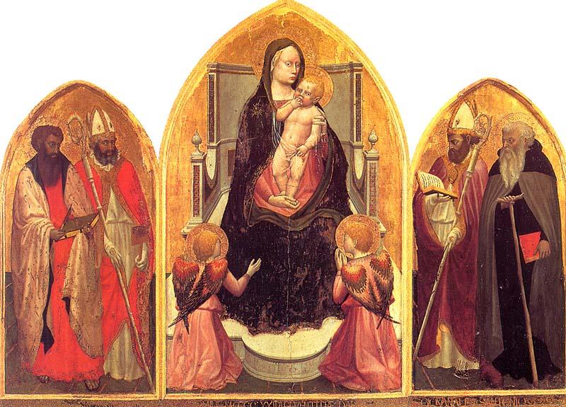MASACCIO San Giovenale Triptych Germany oil painting art