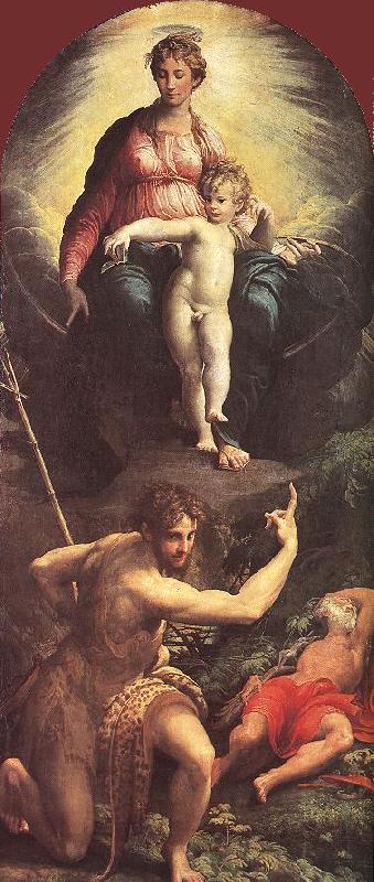 PARMIGIANINO The Vision of St Jerome oil painting picture