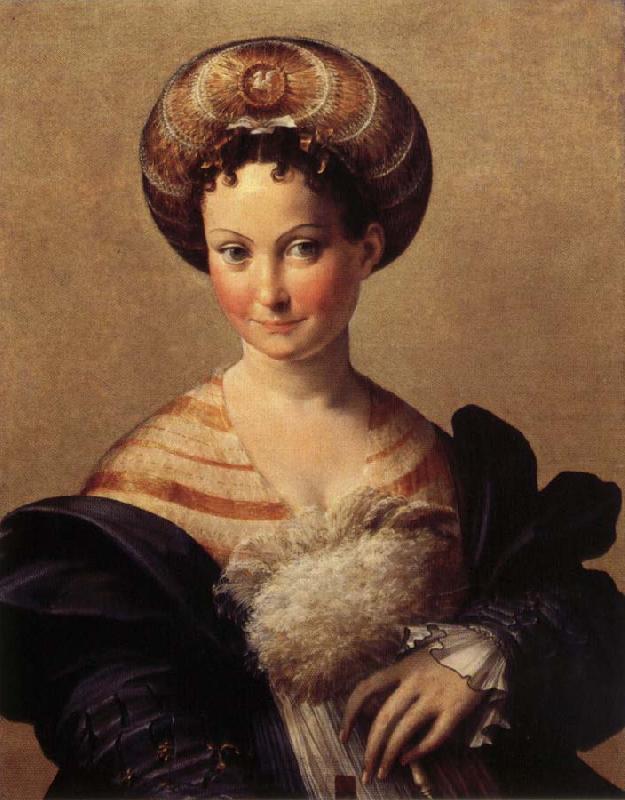 PARMIGIANINO Portrait of a Young Woman Germany oil painting art