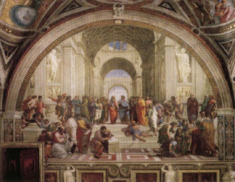 Raphael School of Athens Germany oil painting art