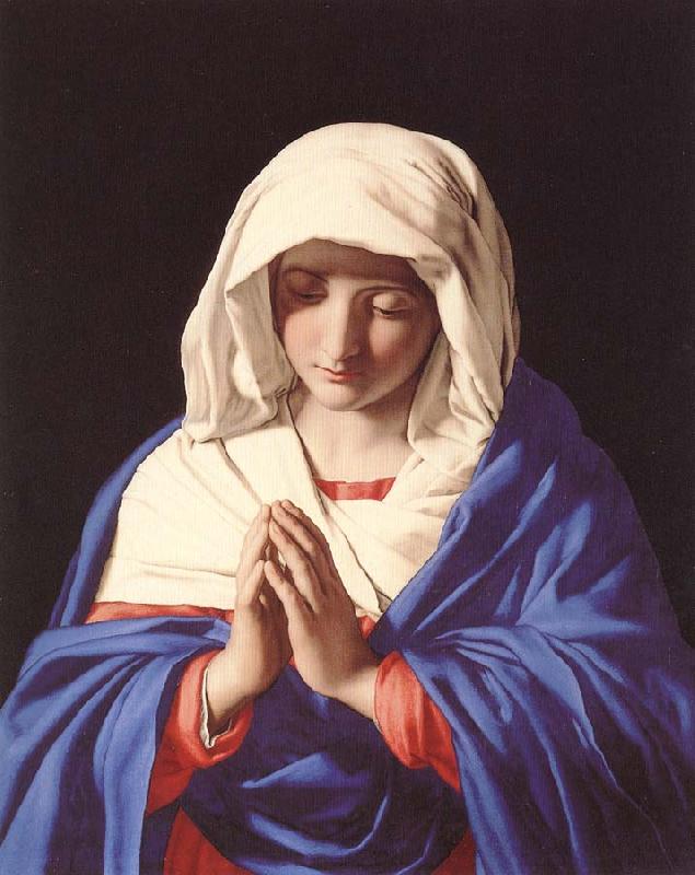 SASSOFERRATO The Virgin in Prayer Germany oil painting art