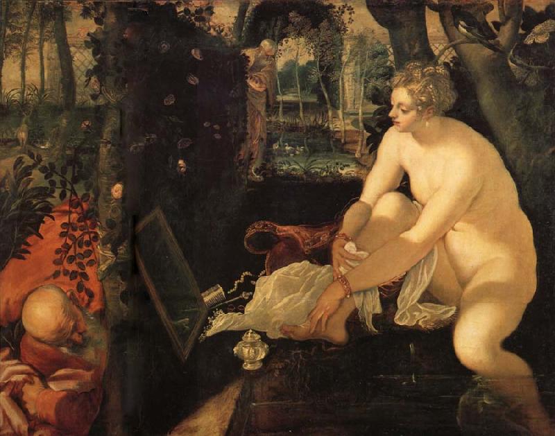 Tintoretto Susanna and the Elders oil painting image