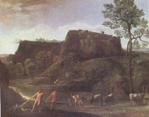 Domenichino Landscape with Hercules and Achelous (mk05) Germany oil painting art
