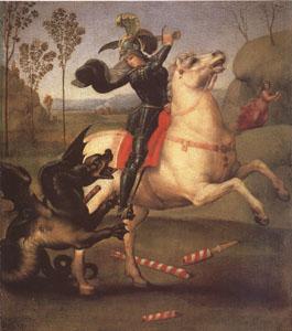 Raphael George Fighting the Dragon (mk05) Germany oil painting art