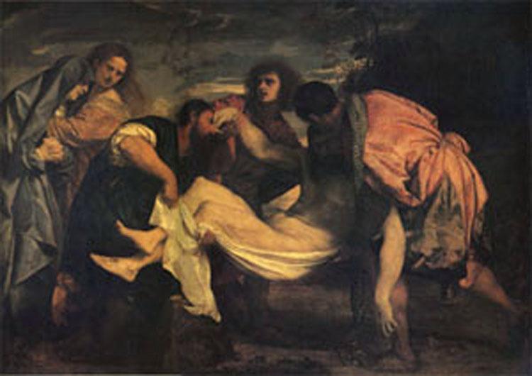 Titian The Entombment (mk05) Germany oil painting art