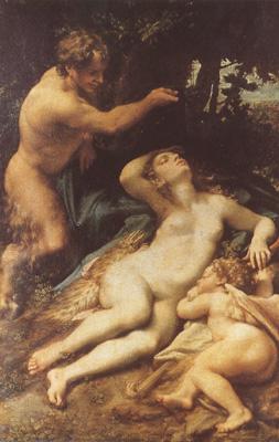 Correggio Zeus and Antiope (mk08) oil painting image