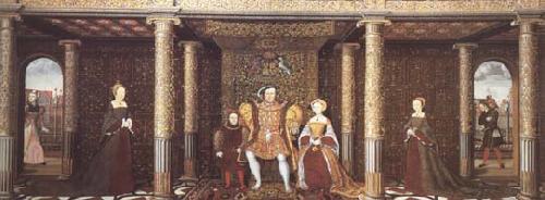 Anonymous The Family of Henry VIII (mk25) Germany oil painting art