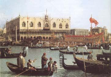 Canaletto The Bacino di S Marco on Ascension Day (mk25) Germany oil painting art