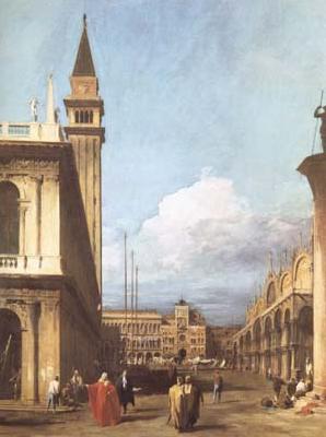 Canaletto The Piazzetta towards the Torre dell'Orologio (mk25) Germany oil painting art