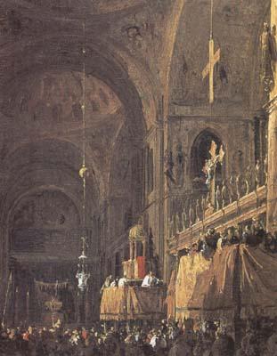 Canaletto Interior of San Marco (mk25) Germany oil painting art