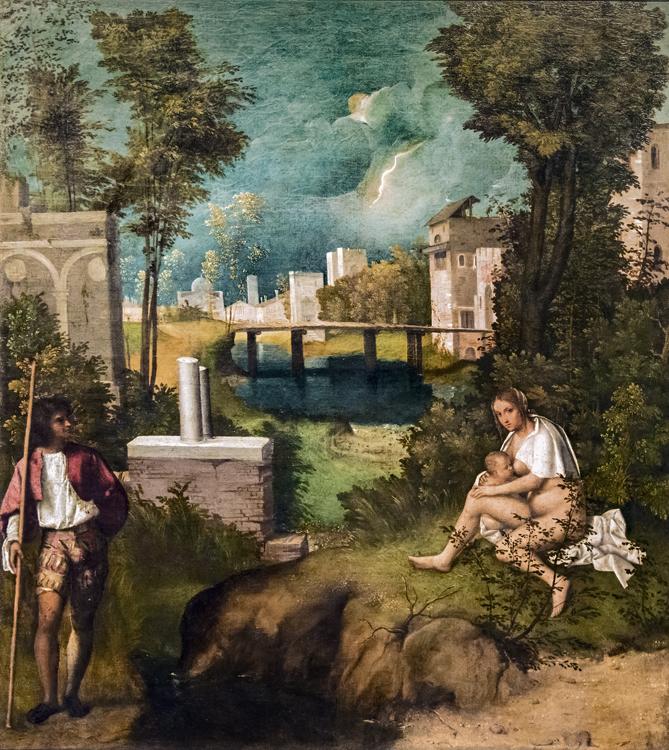 Giorgione The Tempest (nn03) Germany oil painting art