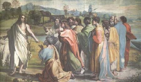 Raphael The Charge to St Peter (mk25) Germany oil painting art
